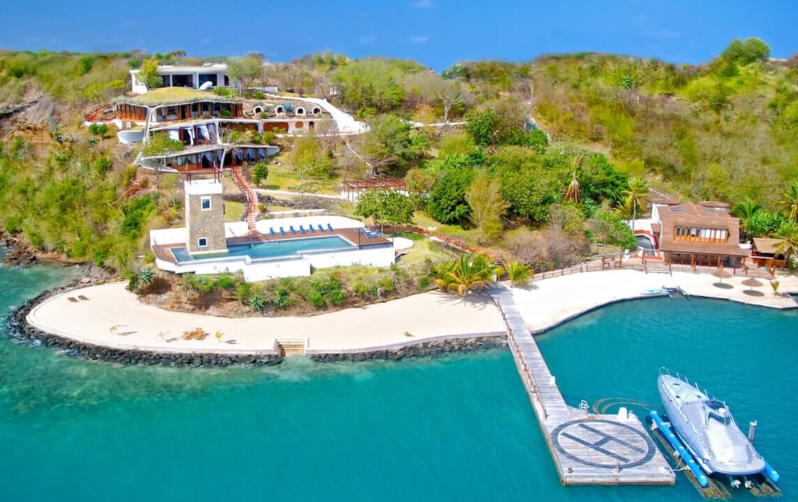 Luxury Grenada Property Website Homepage