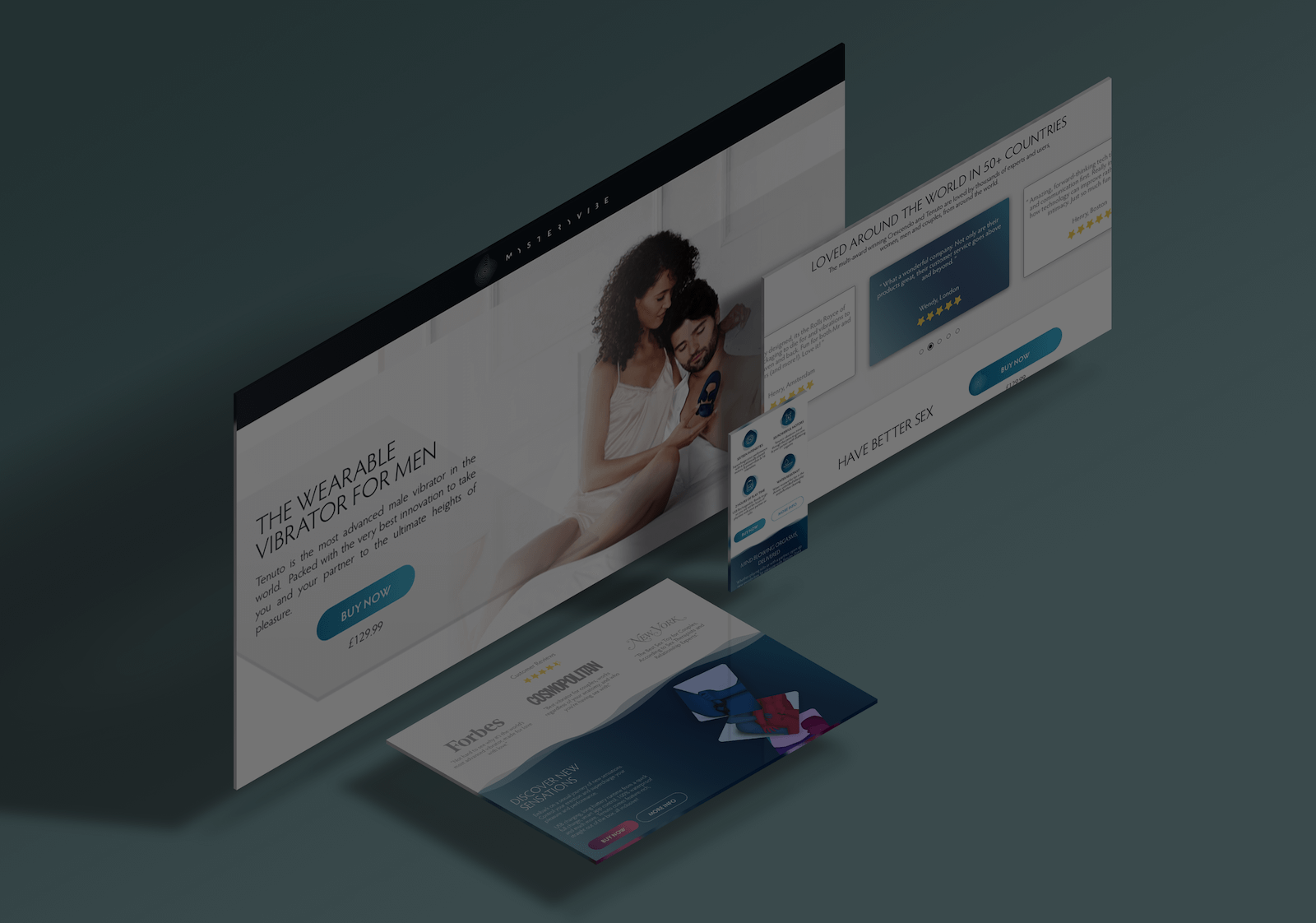 Simon Whitaker - Landing Page Design