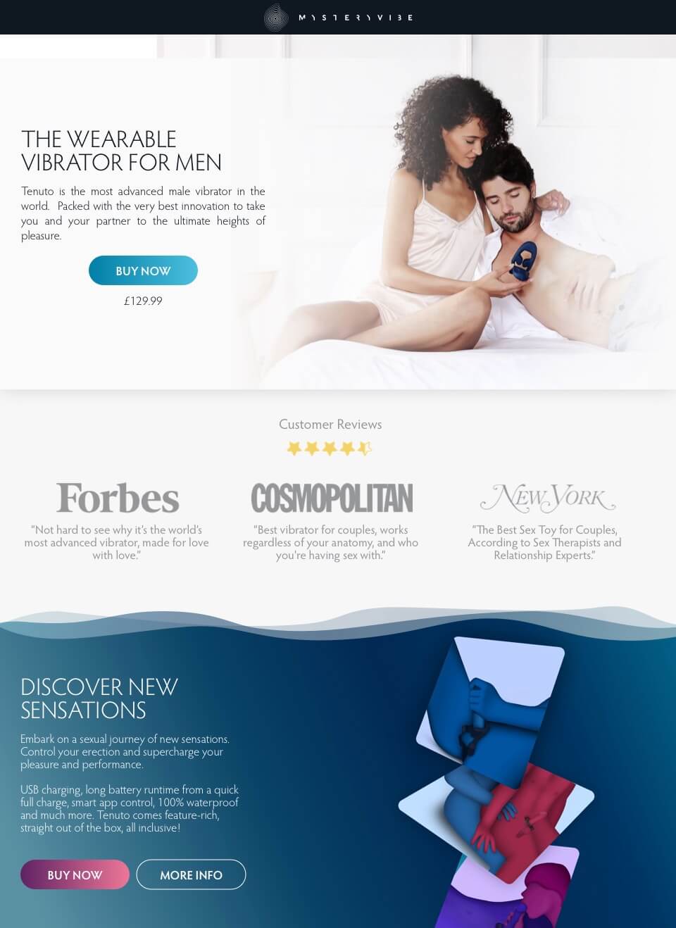 MysterVibe Landing Page Img 1