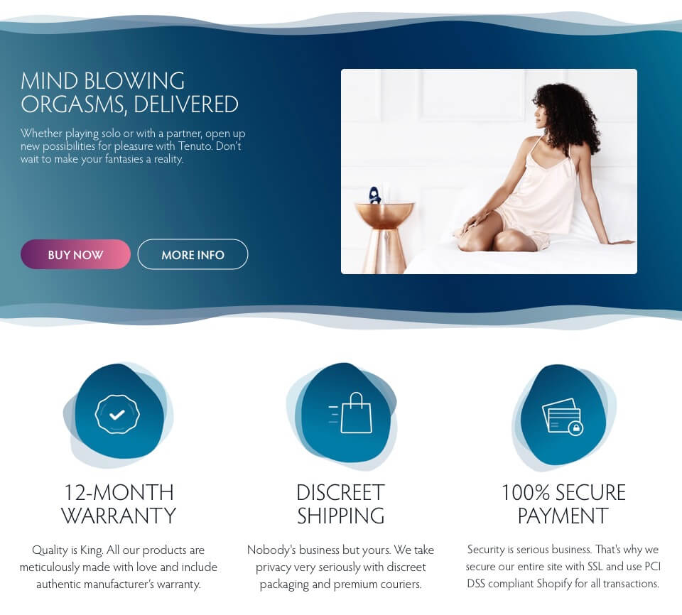 MysterVibe Landing Page Img 3